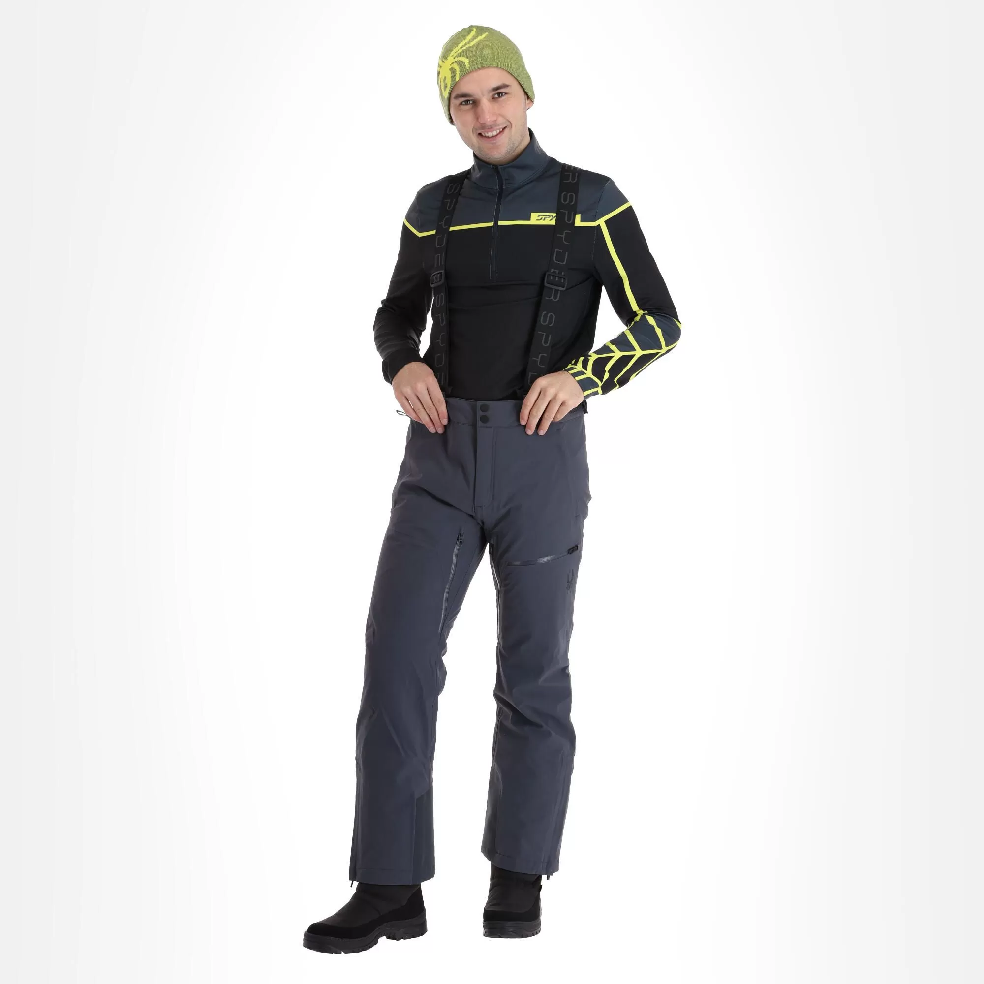 Spyder, Dare Ski Pants Men Ebony Grey 3 Spyder, Dare Ski Pants Men Ebony Grey