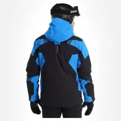 Spyder, Leader Ski Jacket Men Black, Blue -Ski Online Store spyder leader aa jas gevoerd heren blauw zwart 22spyde133v2 BI 03
