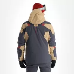 Spyder, Leader Ski Jacket Men Ebony Grey 9 Spyder, Leader Ski Jacket Men Ebony Grey -Ski Online Store spyder leader aa jas gevoerd heren ebony grijs 22spyde133v4 BI 03