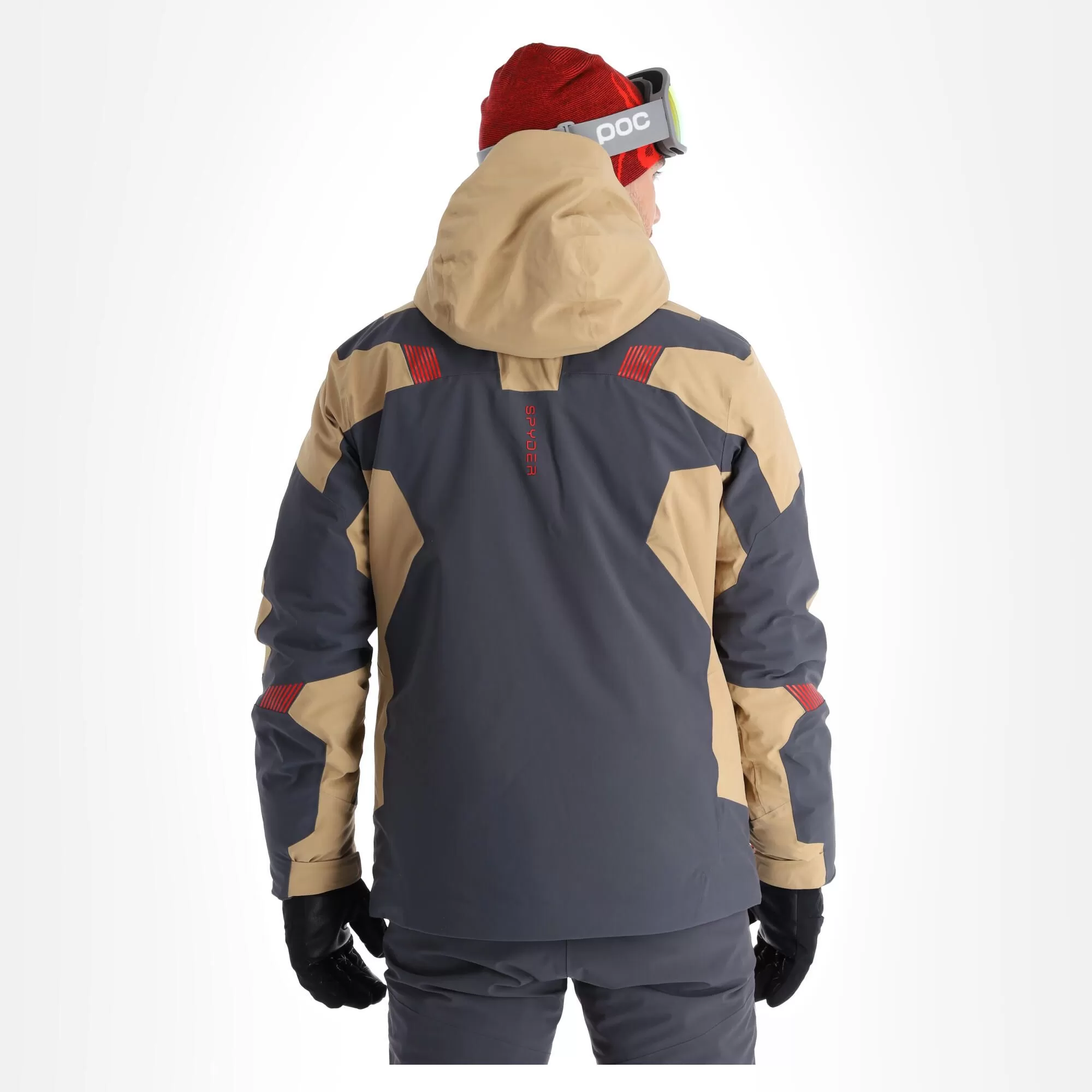 Spyder, Leader Ski Jacket Men Ebony Grey 5 Spyder, Leader Ski Jacket Men Ebony Grey - Image 3