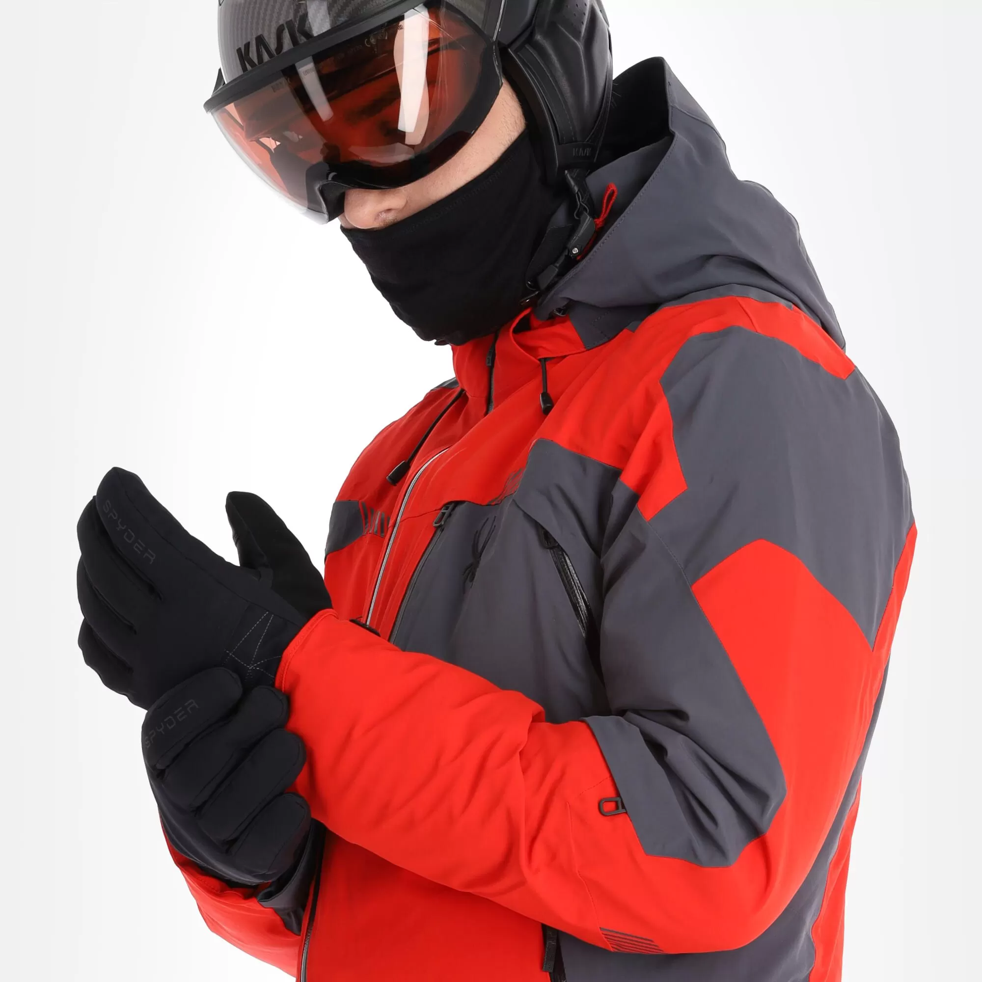 Spyder, Leader Ski Jacket Men Volcano Red 7 Spyder, Leader Ski Jacket Men Volcano Red - Image 5