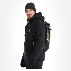 Spyder, Pinnacle Gtx Ski Jacket Men Black -Ski Online Store spyder pinnacle gtx aa jas gevoerd heren zwart 22spyde131v1 BI 04