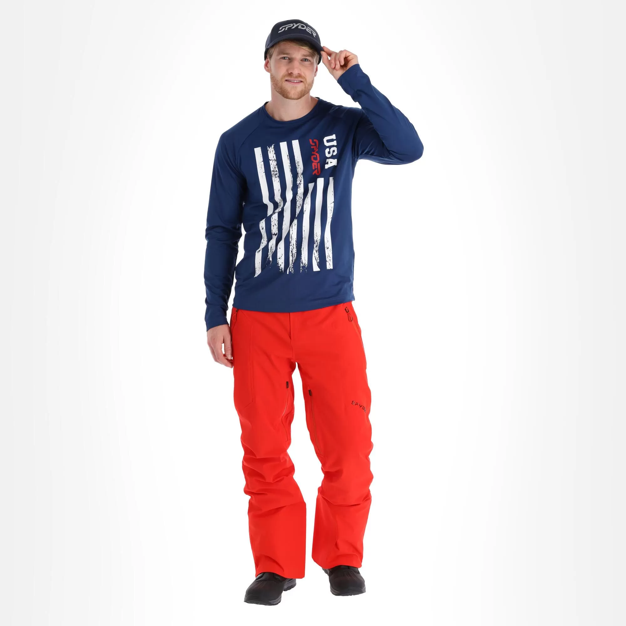 Spyder, Pump Lightweight Sweater Men Usa Abyss Blue 3 Spyder, Pump Lightweight Sweater Men Usa Abyss Blue