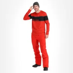 Spyder, Pump Lightweight Sweater Men Volcano Red