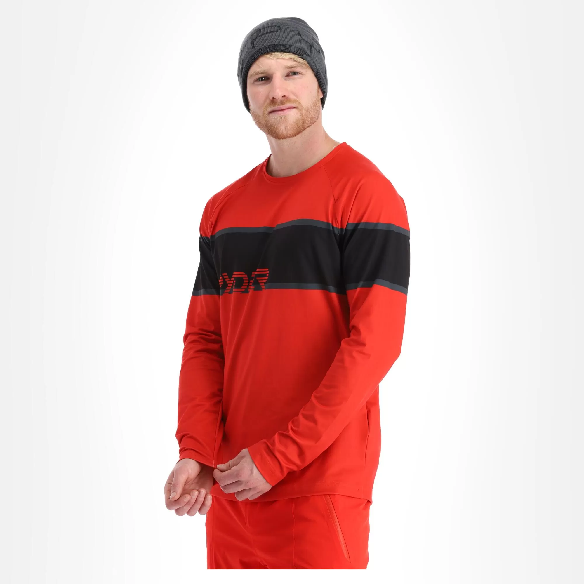 Spyder, Pump Lightweight Sweater Men Volcano Red 6 Spyder, Pump Lightweight Sweater Men Volcano Red - Image 4