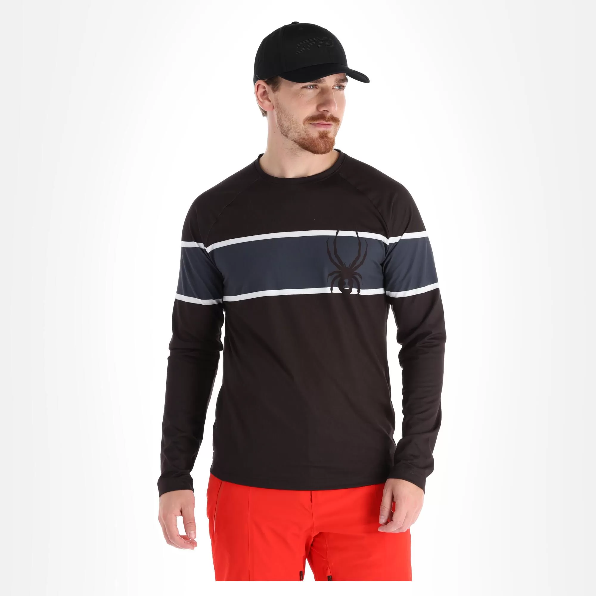 Spyder, Pump Lightweight Sweater Men Black 4 Spyder, Pump Lightweight Sweater Men Black - Image 2