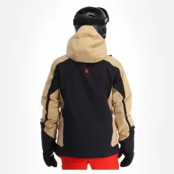 Spyder, Seventy - Eight Ski Jacket Men Charcoal Black, Brown -Ski Online Store spyder seventy eight aa jas gevoerd heren charcoal bruin zwart 22spyde135v2 BI 03