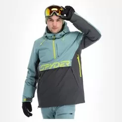 Spyder, Signal Winter Anorak Men Tundra Blue -Ski Online Store spyder signal af anorak heren tundra blauw 22spyde118v2 BI 04
