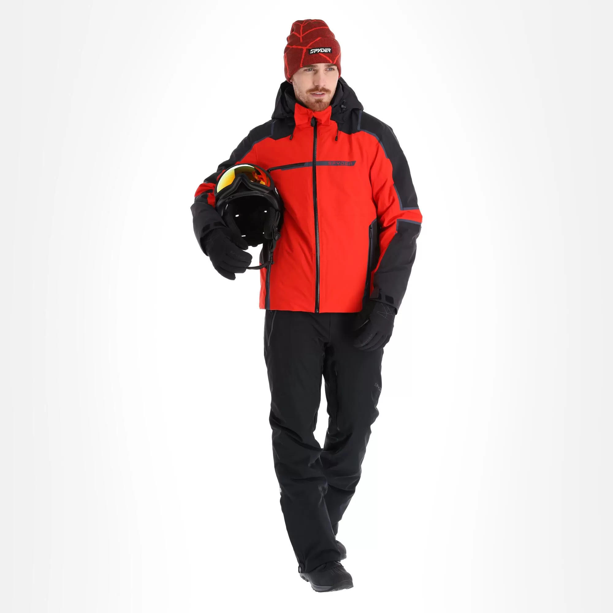 Spyder, Titan Ski Jacket Men Volcano Red 3 Spyder, Titan Ski Jacket Men Volcano Red