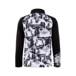 Spyder, Treeline Pullover Kids Black, White