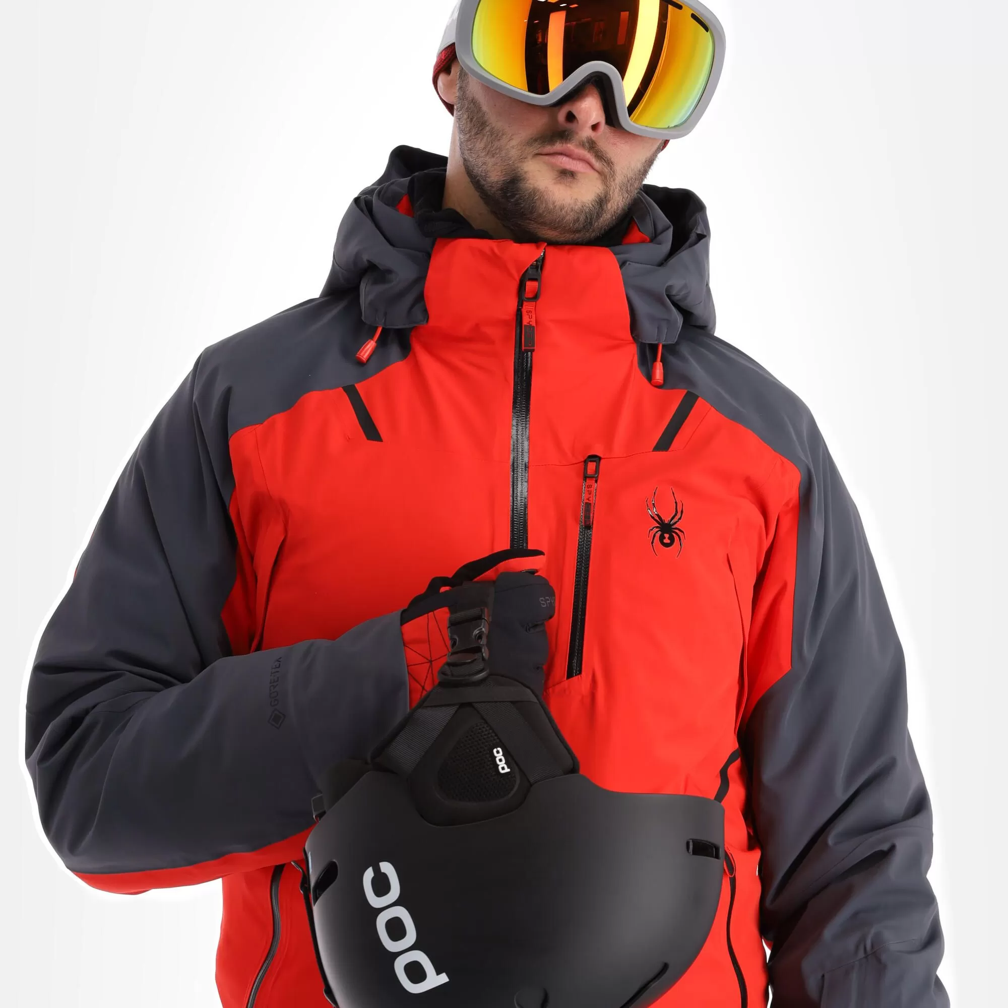 Spyder, Vanqysh Gtx Ski Jacket Men Volcano Red 7 Spyder, Vanqysh Gtx Ski Jacket Men Volcano Red - Image 5