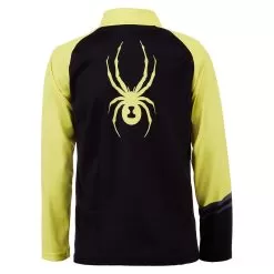 Spyder, Web Pullover Kids Citron Black, Yellow