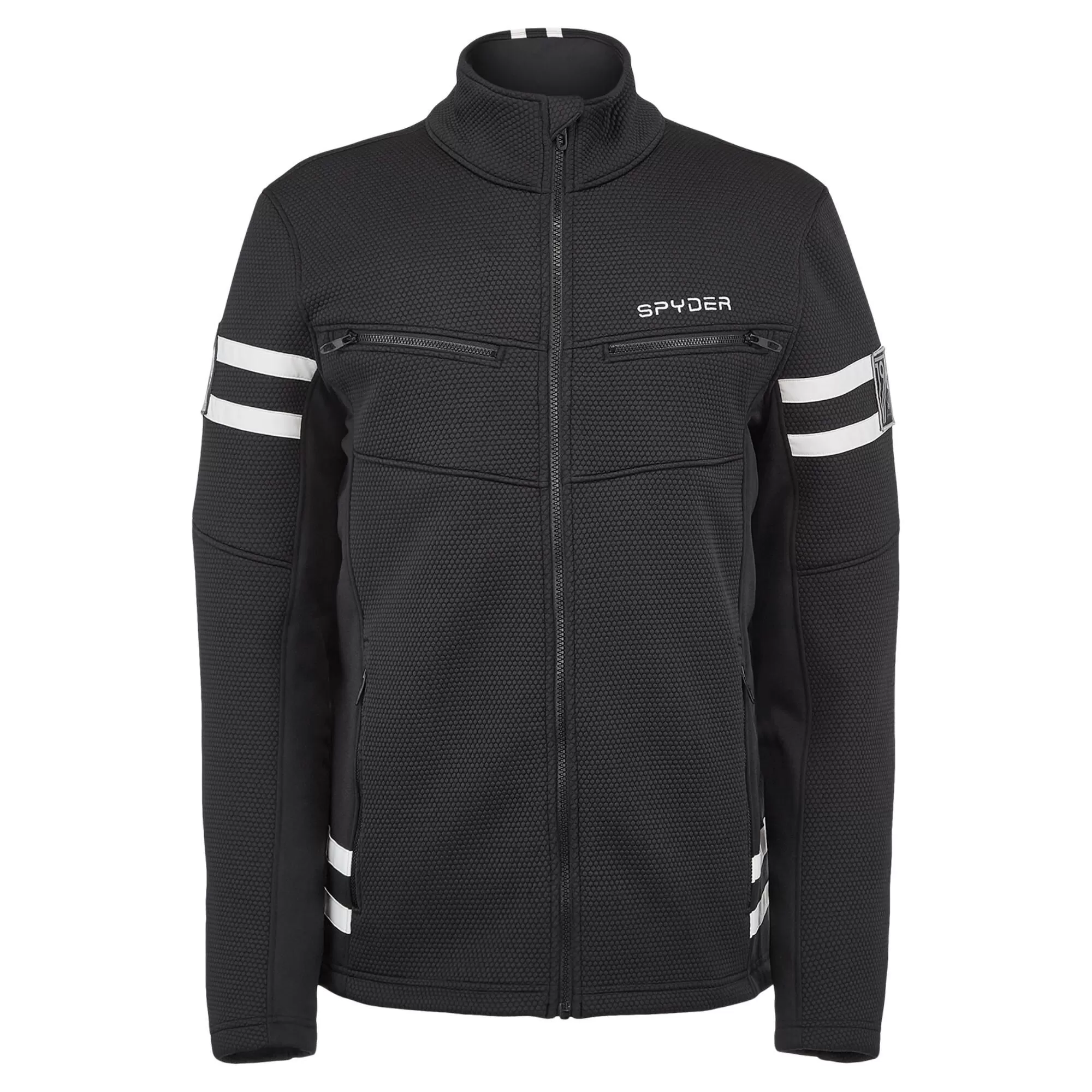 Spyder, Wengen Encore Full Zip Jacket Men Black 3 Spyder, Wengen Encore Full Zip Jacket Men Black
