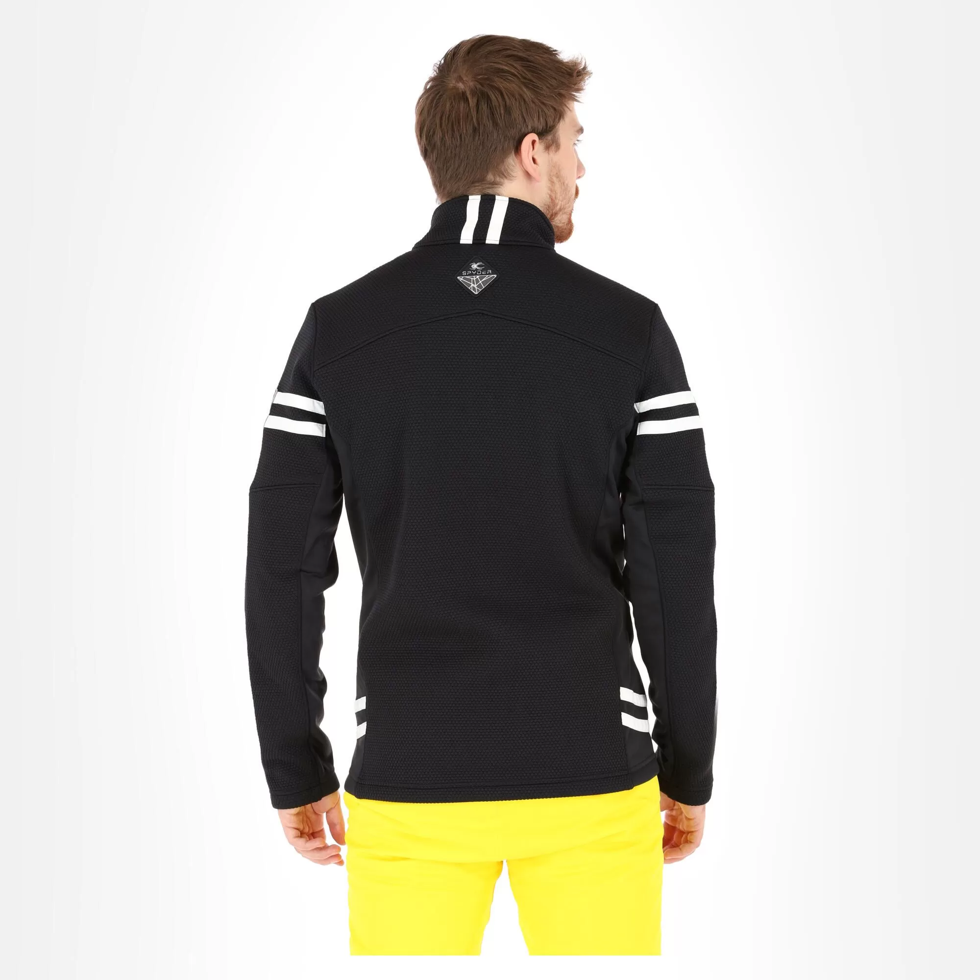 Spyder, Wengen Encore Full Zip Jacket Men Black 6 Spyder, Wengen Encore Full Zip Jacket Men Black - Image 4