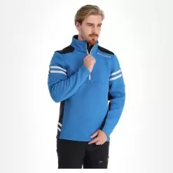 Spyder, Wengen Half Zip Jacket Men Collegiate Blue -Ski Online Store spyder wengen half zip ea vest heren collegiate blauw 22spyde126v3 BI 04