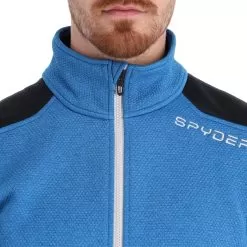 Spyder, Wengen Half Zip Jacket Men Collegiate Blue -Ski Online Store spyder wengen half zip ea vest heren collegiate blauw 22spyde126v3 BI 05