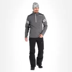 Spyder, Wengen Half Zip Jacket Men Ebony Grey