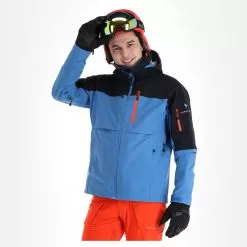 Sun Valley, Darkyl Ski Jacket Men Cyan Blue -Ski Online Store sun valley darkyl aa jas gevoerd heren cyan blauw 22suva101v2 BI 04