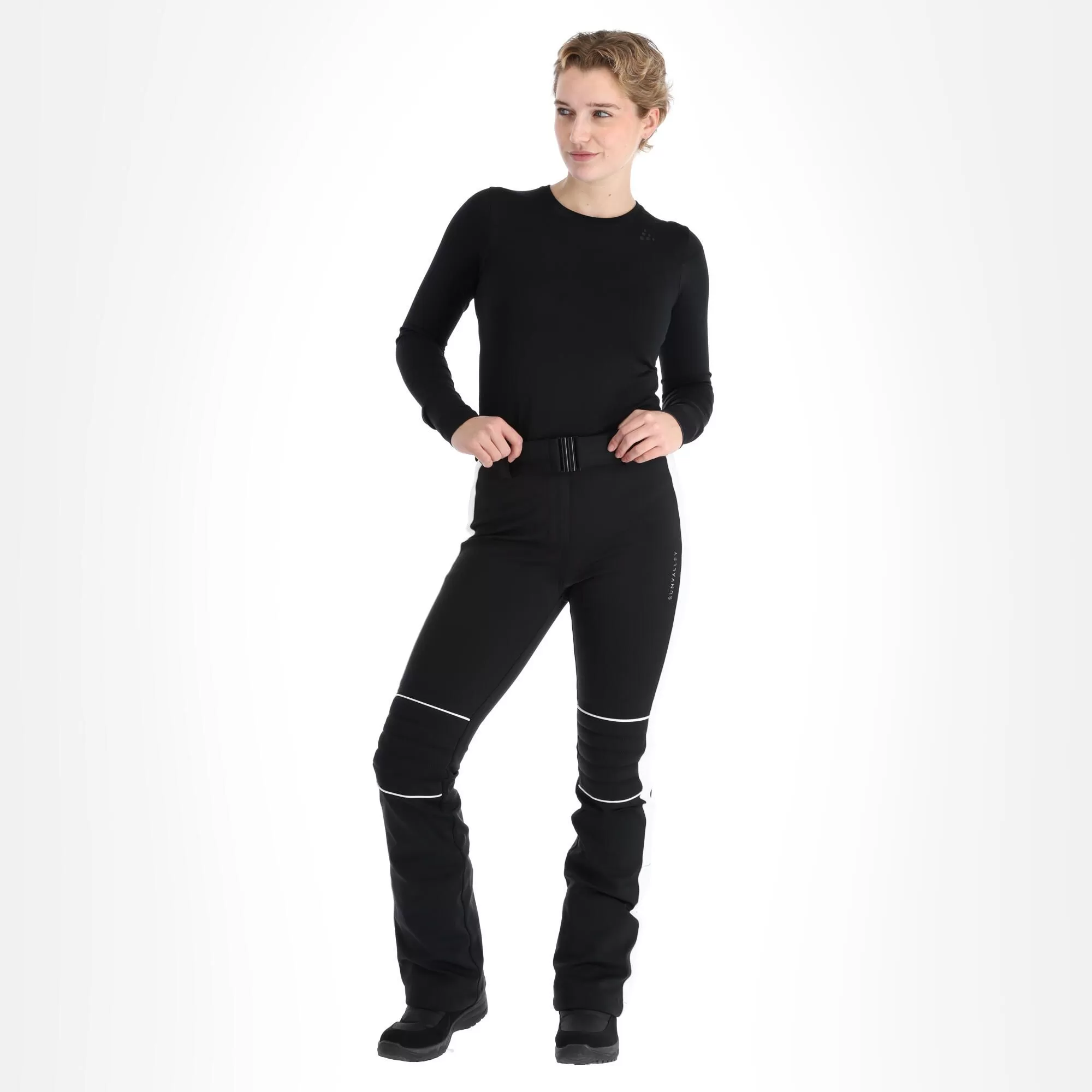 Sun Valley, Idalen Softshell Ski Pants Women Black 3 Sun Valley, Idalen Softshell Ski Pants Women Black