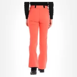 Sun Valley, Irimo Softshell Ski Pants Women Coral Red -Ski Online Store sun valley irimo bc skibroek softshell dames coral rood 22suva107v1 BI 03