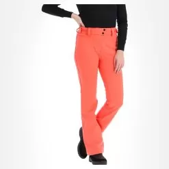 Sun Valley, Irimo Softshell Ski Pants Women Coral Red -Ski Online Store sun valley irimo bc skibroek softshell dames coral rood 22suva107v1 BI 04