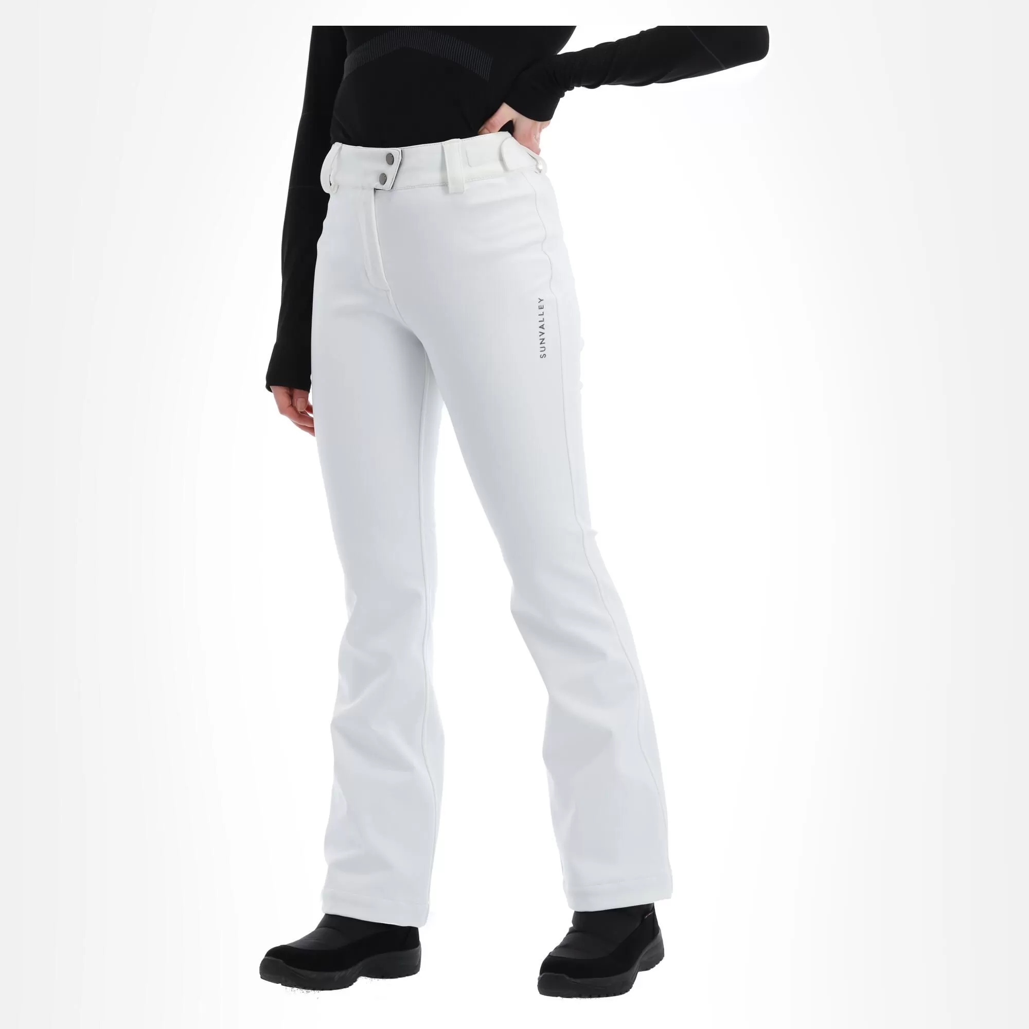 Sun Valley, Irimo Softshell Ski Pants Women White 4 Sun Valley, Irimo Softshell Ski Pants Women White - Image 2