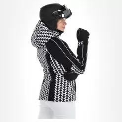 Sun Valley, Kratch Ski Jacket Women Black 9 Sun Valley, Kratch Ski Jacket Women Black -Ski Online Store sun valley kratch aa jas gevoerd dames zwart 22suva109v1 BI 03