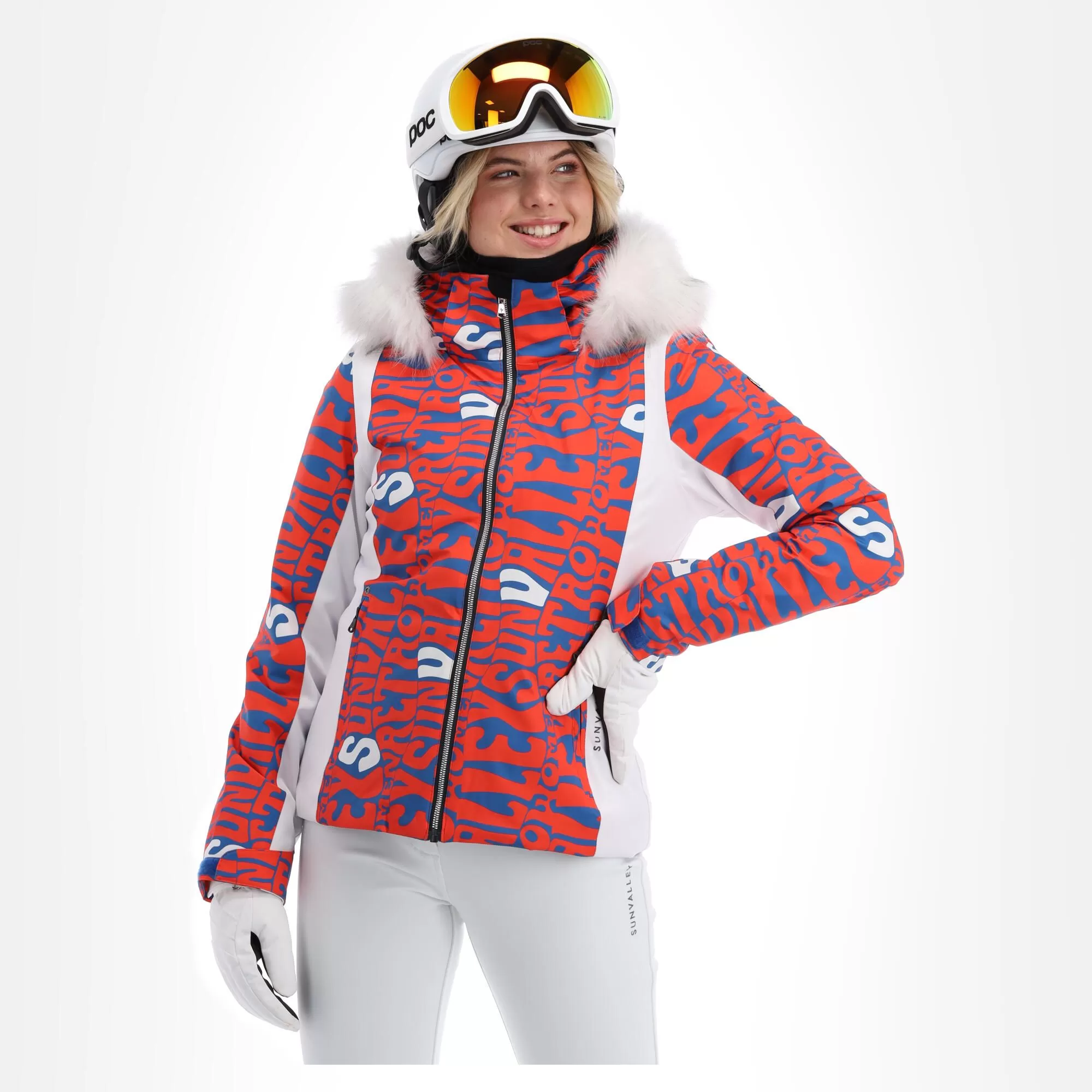 Sun Valley, Kurrow Ski Jacket Women Cyan Blue 4 Sun Valley, Kurrow Ski Jacket Women Cyan Blue - Image 2
