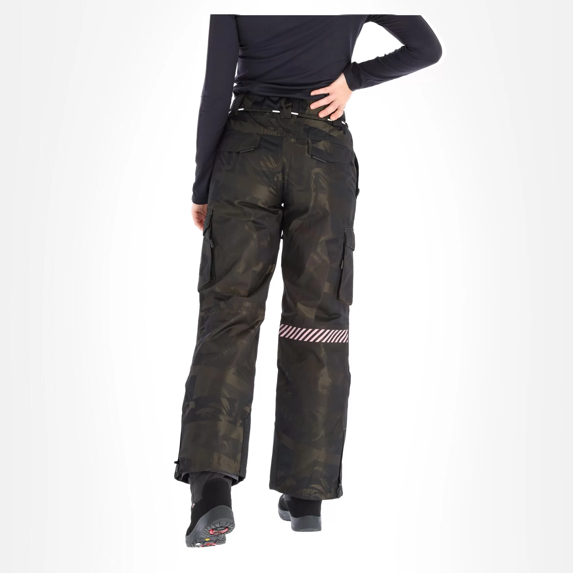 Superdry, Freestyle Cargo Pant Ski Pants Women Camo Green 6 Superdry, Freestyle Cargo Pant Ski Pants Women Camo Green - Image 4