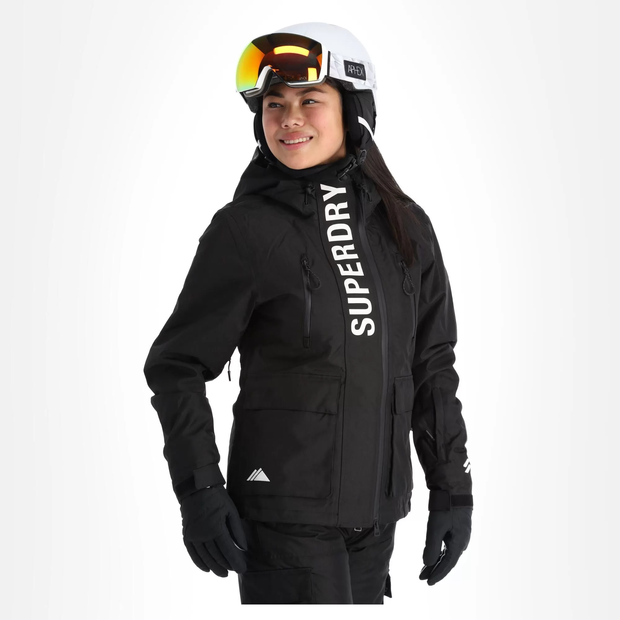 Superdry, Rescue Jacket Ski Jacket Women Black 4 Superdry, Rescue Jacket Ski Jacket Women Black - Image 2