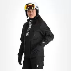 Superdry, Rescue Jacket Ski Jacket Women Black 10 Superdry, Rescue Jacket Ski Jacket Women Black -Ski Online Store superdry rescue jacket aa jas gevoerd dames zwart 22super111v2 BI 04