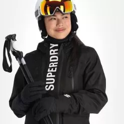 Superdry, Rescue Jacket Ski Jacket Women Black 11 Superdry, Rescue Jacket Ski Jacket Women Black -Ski Online Store superdry rescue jacket aa jas gevoerd dames zwart 22super111v2 BI 05