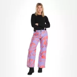 Superdry, Rescue Pant Ski Pants Women Brush Camo Lilac Pink