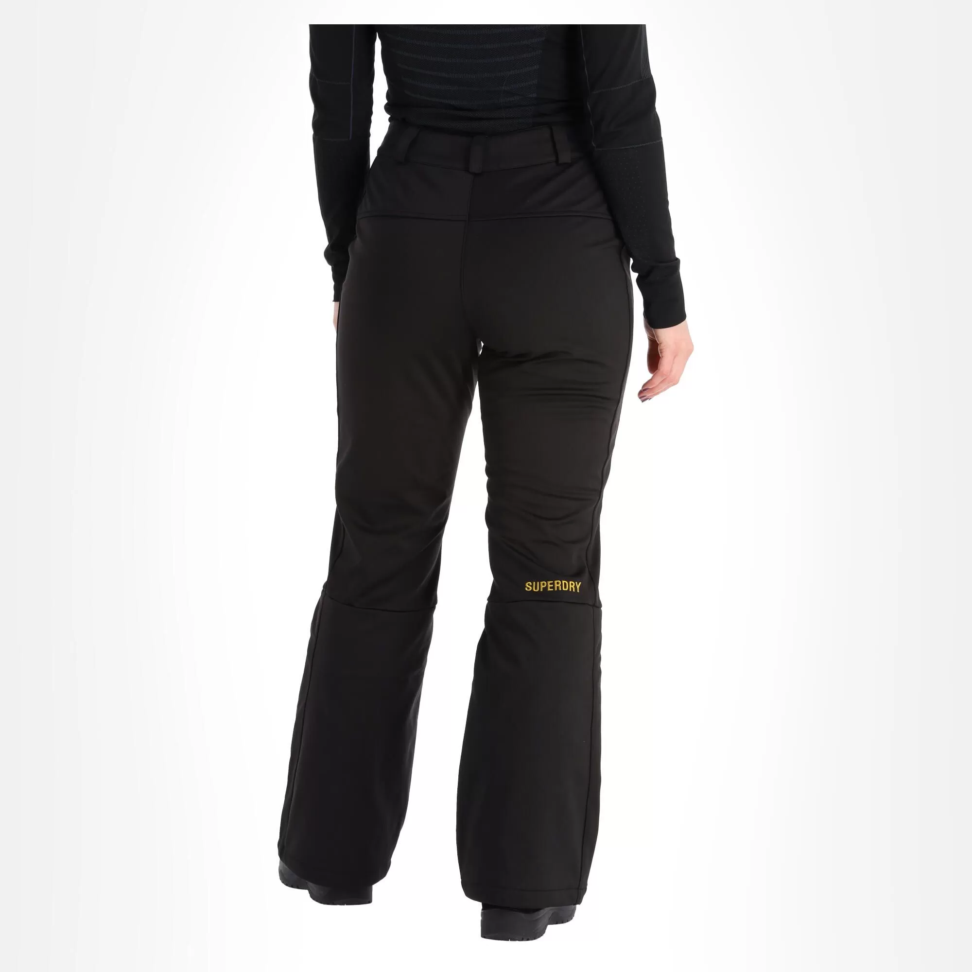 Superdry, Softshell Slalom Pant Ski Pants Women Black 5 Superdry, Softshell Slalom Pant Ski Pants Women Black - Image 3