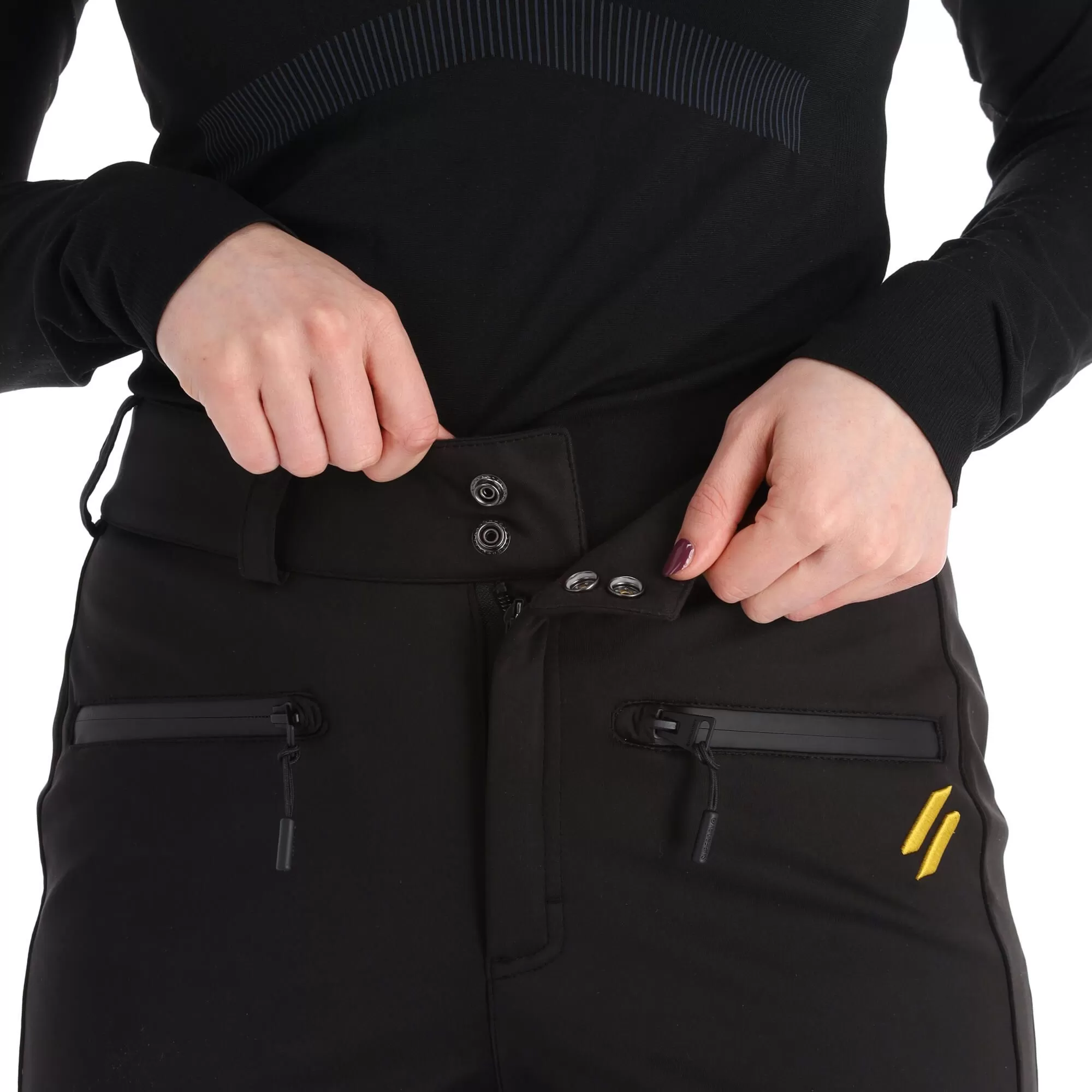 Superdry, Softshell Slalom Pant Ski Pants Women Black 7 Superdry, Softshell Slalom Pant Ski Pants Women Black - Image 5