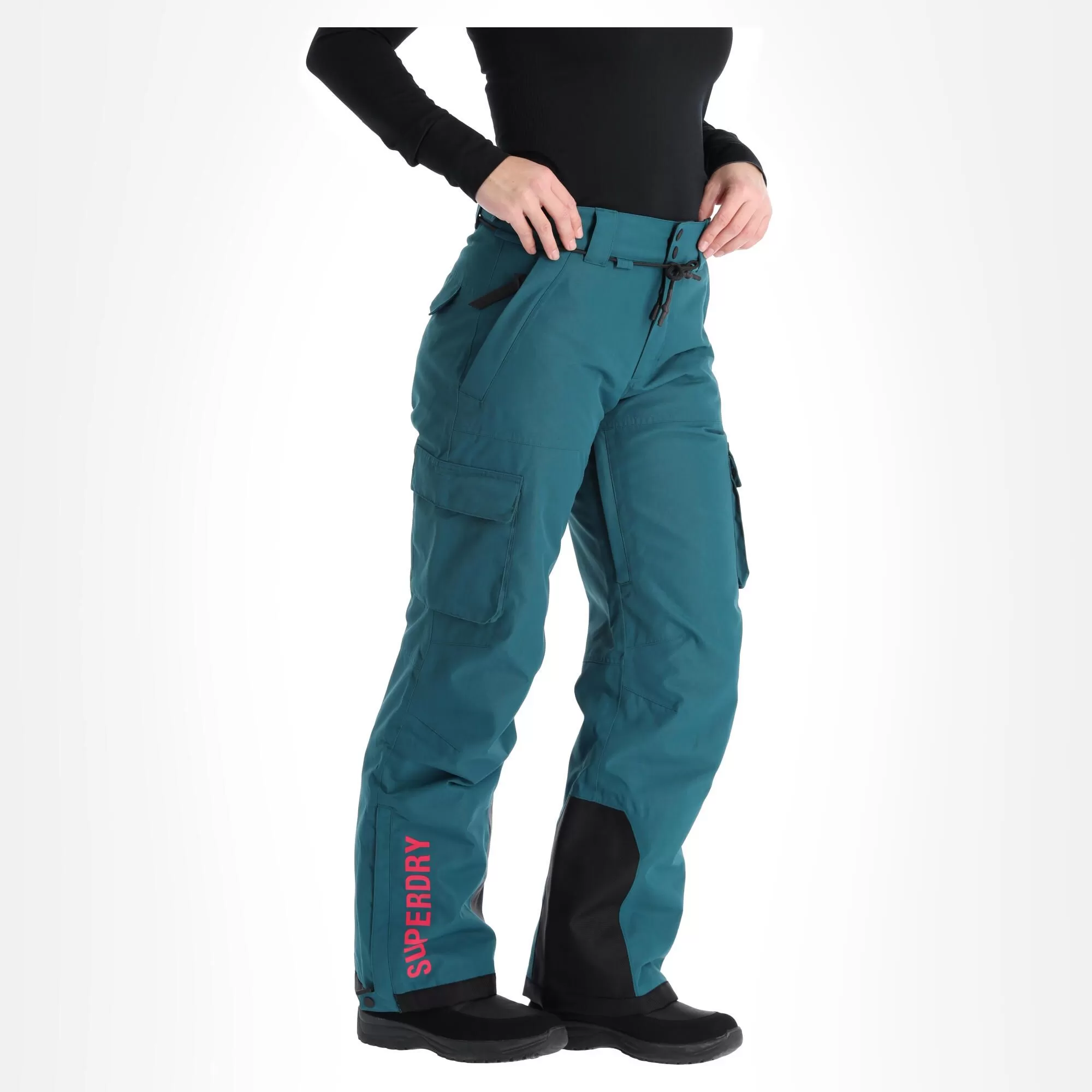 Superdry, Ultimate Rescue Pant Ski Pants Women Deep Atlantic Teal Blue 6 Superdry, Ultimate Rescue Pant Ski Pants Women Deep Atlantic Teal Blue - Image 4