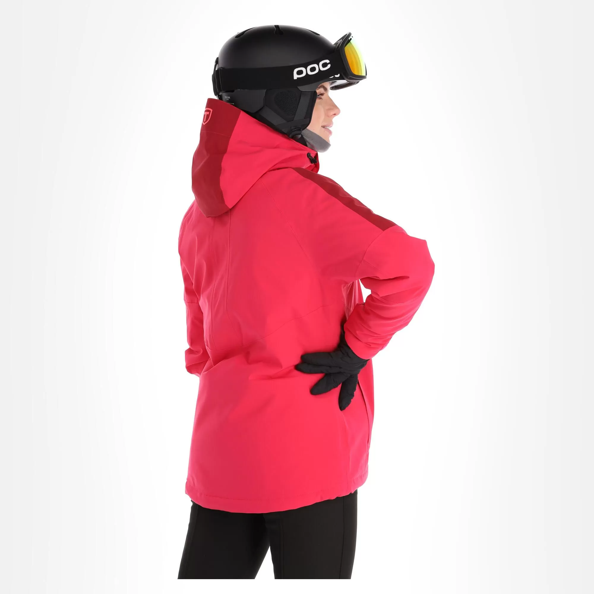 Tenson, Core Ski Jacket Ski Jacket Women Cerise Red 5 Tenson, Core Ski Jacket Ski Jacket Women Cerise Red - Image 3
