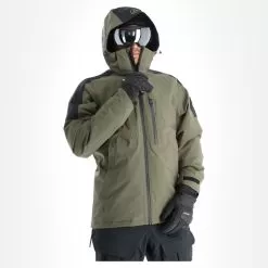 Tenson, Core Ski Jacket Ski Jacket Men Olive Green -Ski Online Store tenson corepc plus jkt aa jas gevoerd heren olive groen AA11ten101d BI 04