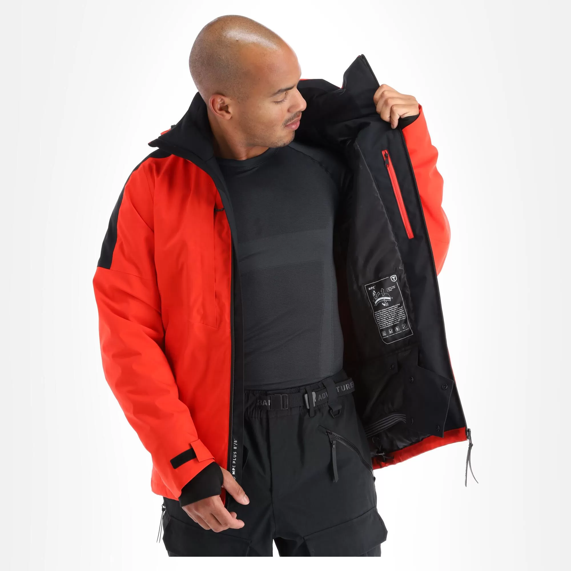 Tenson, Core Ski Jacket Ski Jacket Men Orange 7 Tenson, Core Ski Jacket Ski Jacket Men Orange - Image 5