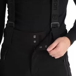 Tenson, Cygnus Pants Softshell Ski Pants Men Black -Ski Online Store tenson cygnus pants bc skibroek softshell heren zwart 22tenso101v1 BI 05