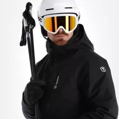 Tenson, Yoke Ski Jacket Ski Jacket Men Black -Ski Online Store tenson yoke ski jacket aa jas gevoerd heren zwart 22tenso110v3 BI 05