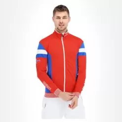 Unleash Your Nature, Natyon Norway Ow Knitted 2Nd Layer Full Zip Jacket Men Red -Ski Online Store unleash your nature natyon norway ow knitted 2nd layer vest heren EA10uyn014a BI 04