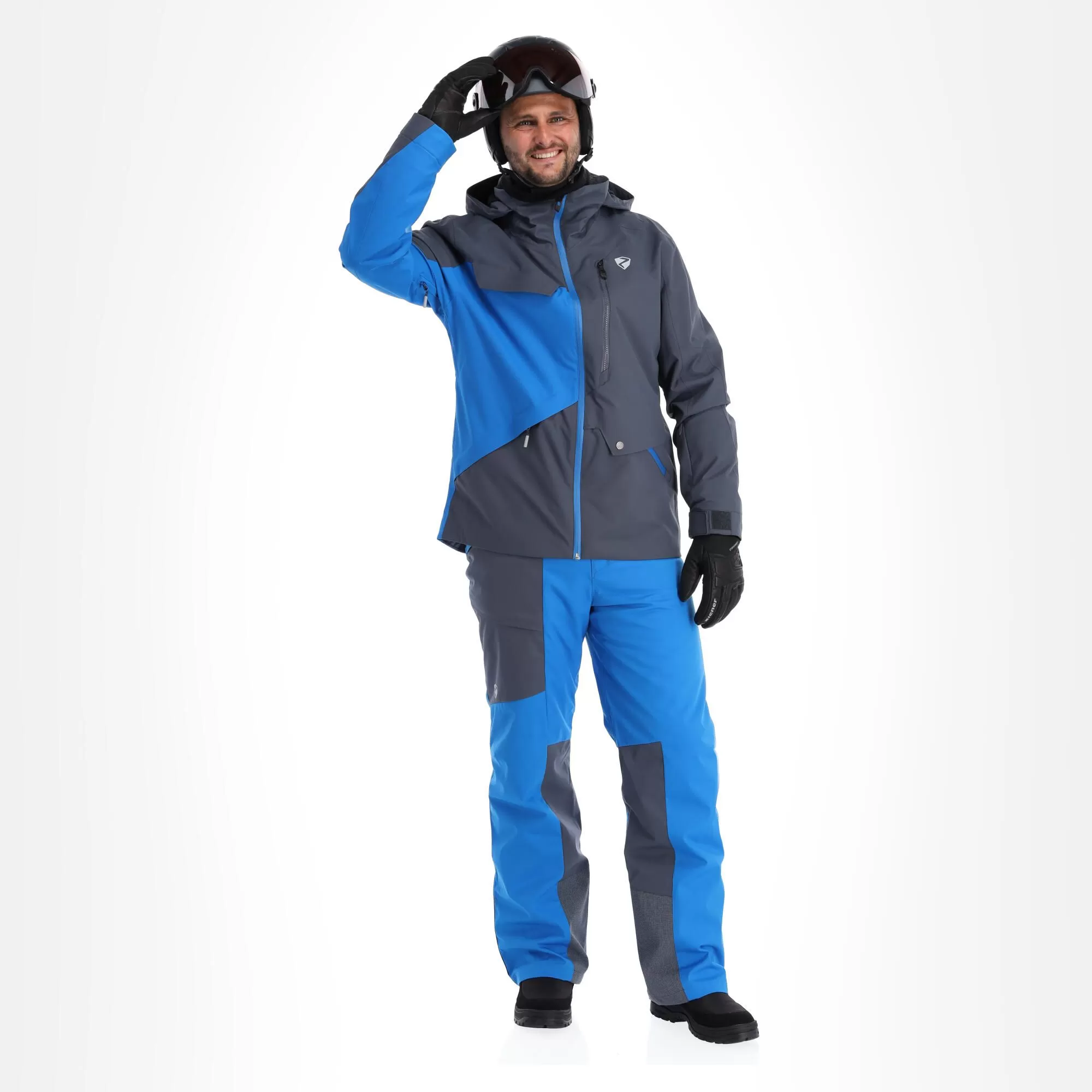 Ziener, Tungua Ski Jacket Men Ombre Grey 3 Ziener, Tungua Ski Jacket Men Ombre Grey